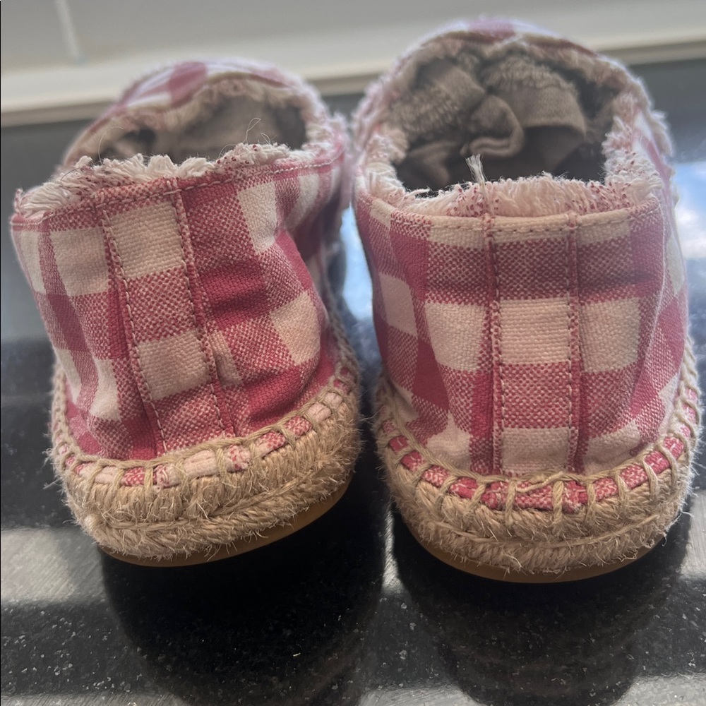Coach Celina Gingham Espadrille EUC - Picture 7 of 8